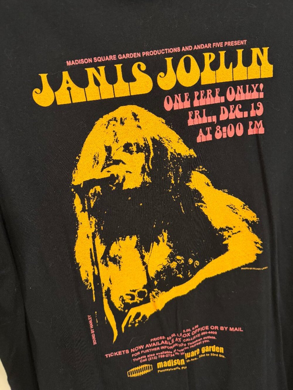 Janis Joplin Concert Tee